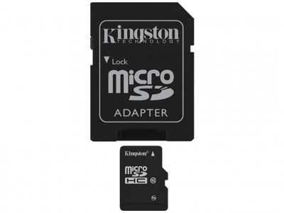Други Карти памети Карта памет Micro SD Kingston 4 GB с адаптер class 4